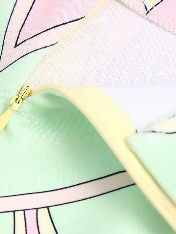 TRAF sieviešu svārki, 2022. gada retro apdruka, mini svārki sievietēm ar augstu vidukli