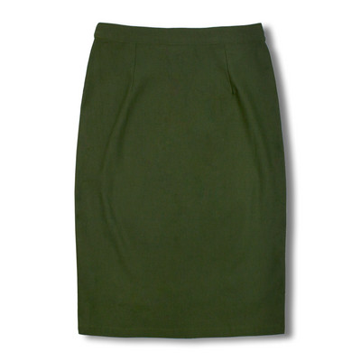 SISHION 2023 jauni seksīgi bodycon sieviešu zīmuļi biroja svārki ar augstu vidukli SS0028 rāvējslēdzējs, sadalīta mugura, puse zaļi svārki Jupe