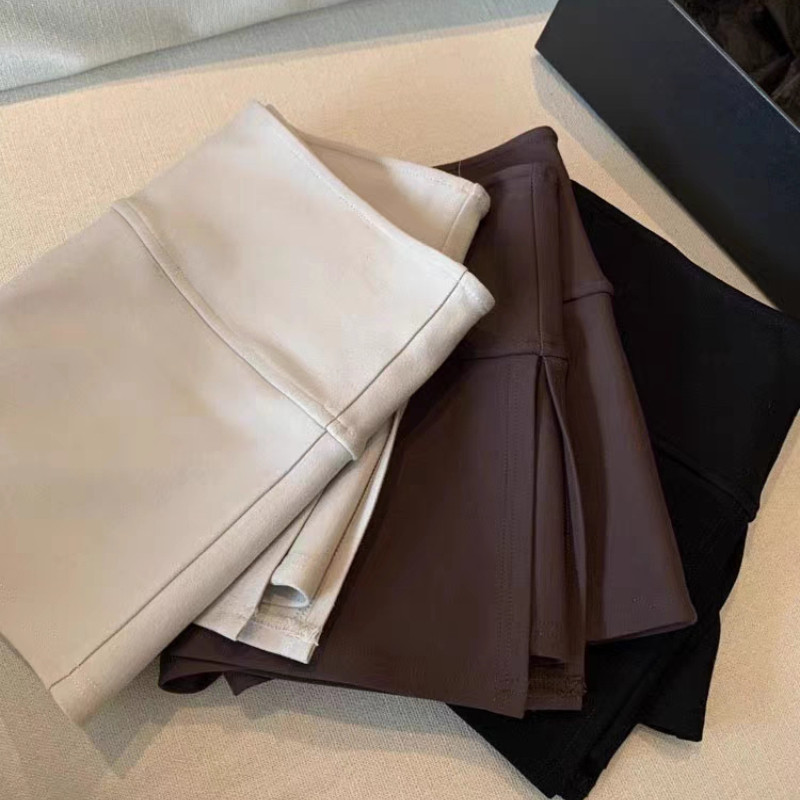 Mini szoknyák Női Szexi Vékony Szabálytalan oldalsó hasítékos nyári All-Match magas derekú Hotsweet Solid Fashion Esztétikus Jupe Femme