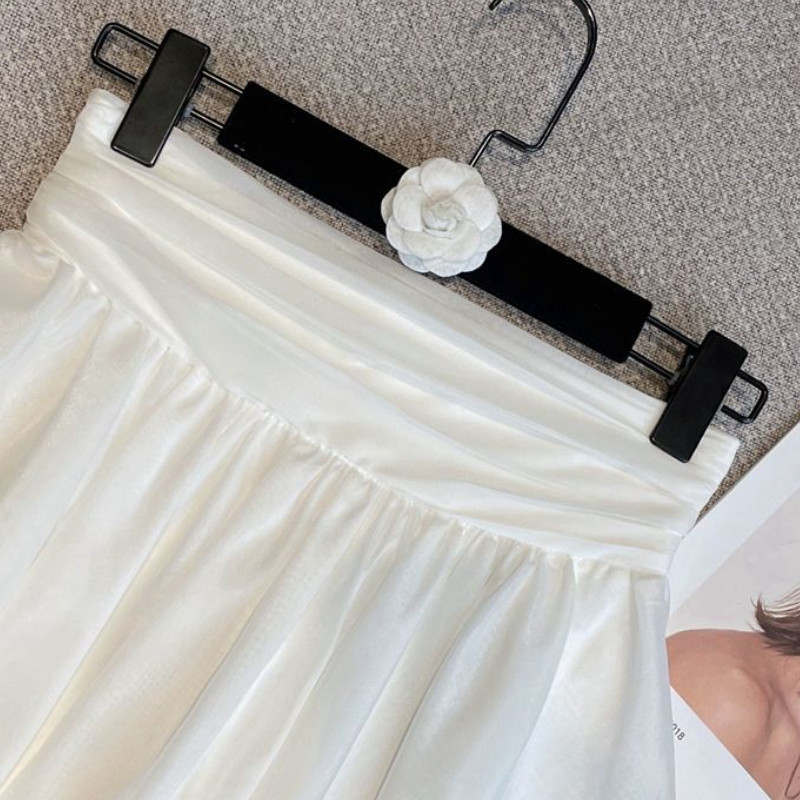 Mini szoknyák Női Szabálytalan Elegáns Hálós Többszintes Vintage Magas derekú Utcai viselet Nyári Hercegnő Ünnep Társkereső Alkalmi alapok Y2k