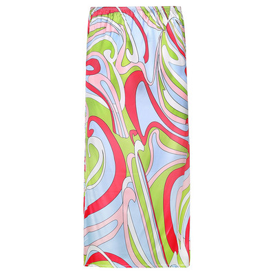 Rapcopter Paisley duge suknje y2k Modne duge suknje Ženske suknje za plažu visokog struka Harajuku slatke suknje Ljeto 2021. Nova suknja