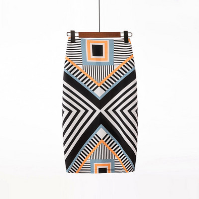 2021. gada ziedi ar apdruku līdz ceļgaliem, zīmuļu svārki sievietēm Vasaras jaunatnes modes vintage boho eleganti augstas kvalitātes sieviešu svārki