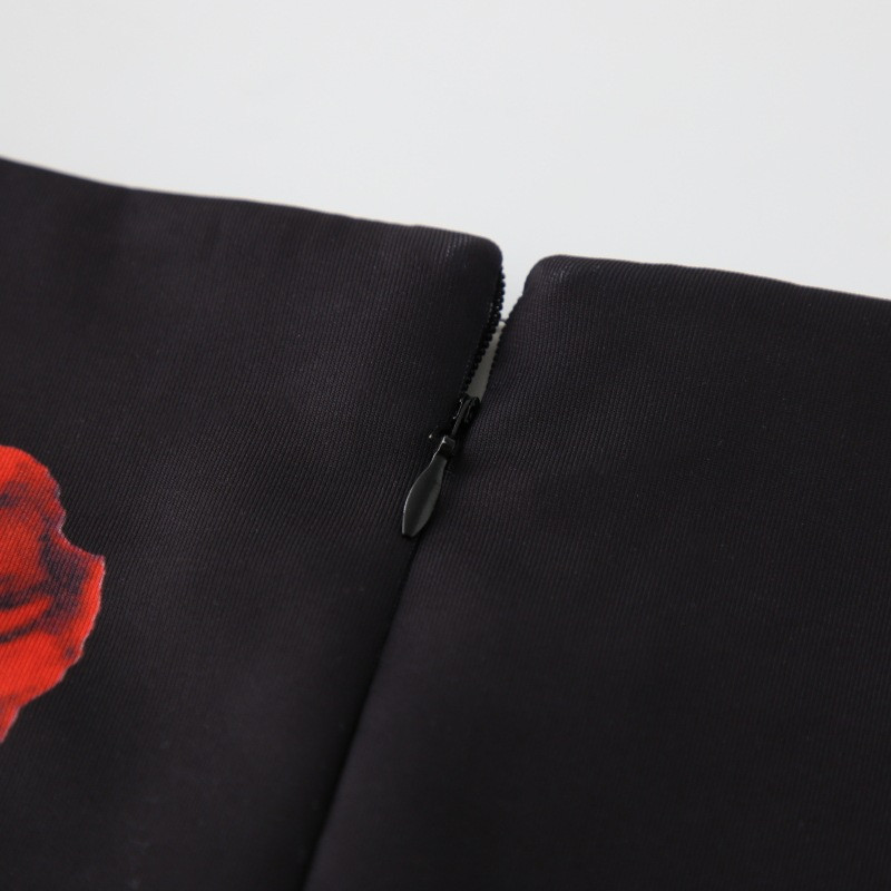 2021. gada ziedi ar apdruku līdz ceļgaliem, zīmuļu svārki sievietēm Vasaras jaunatnes modes vintage boho eleganti augstas kvalitātes sieviešu svārki