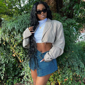 Seksīgi svītraini šņoršorti sievietēm 2023. gada pavasaris, vasara, jauna mode, temperaments, ikdienišķi viltus kabatas īpaši īsi mini sporta šorti