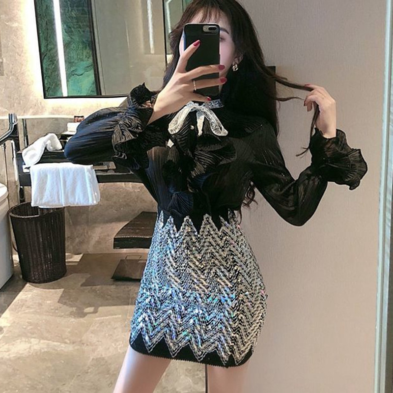 Γυναικεία streetwear πούλιες φούστες Casual 2022 Άνοιξη Καλοκαίρι Ψηλόμεσο Bodycon φούστα Σέξι λεπτή γαλλική Y2k Skinny Mujer Faldas