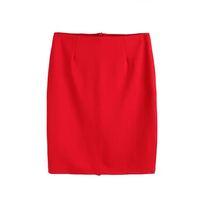 Új faldas mujer moda 2019 Split After Of The High Waist OL Step Professzionális szoknya Stretch Plus Size női szoknya S-5XL