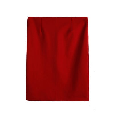 Új faldas mujer moda 2019 Split After Of The High Waist OL Step Professzionális szoknya Stretch Plus Size női szoknya S-5XL