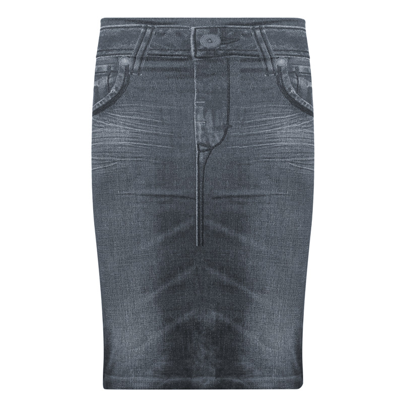 Viltus džinsi Midi zīmuļu svārki sievietēm 2023. gada modes elastīgi ar augstu vidukļa svārki biroja dāmu bodikonsvārki, plāni elastīgi svārki Jupe Femme