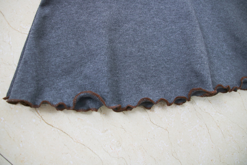 Pliiatsseelikud naistele Kõrge kõrgusega Ruffle Hem Mermaid Bodycon Office Business Hall Rib Suures Suurus SeelikFemme 8xl 7xl 6xl 5xl