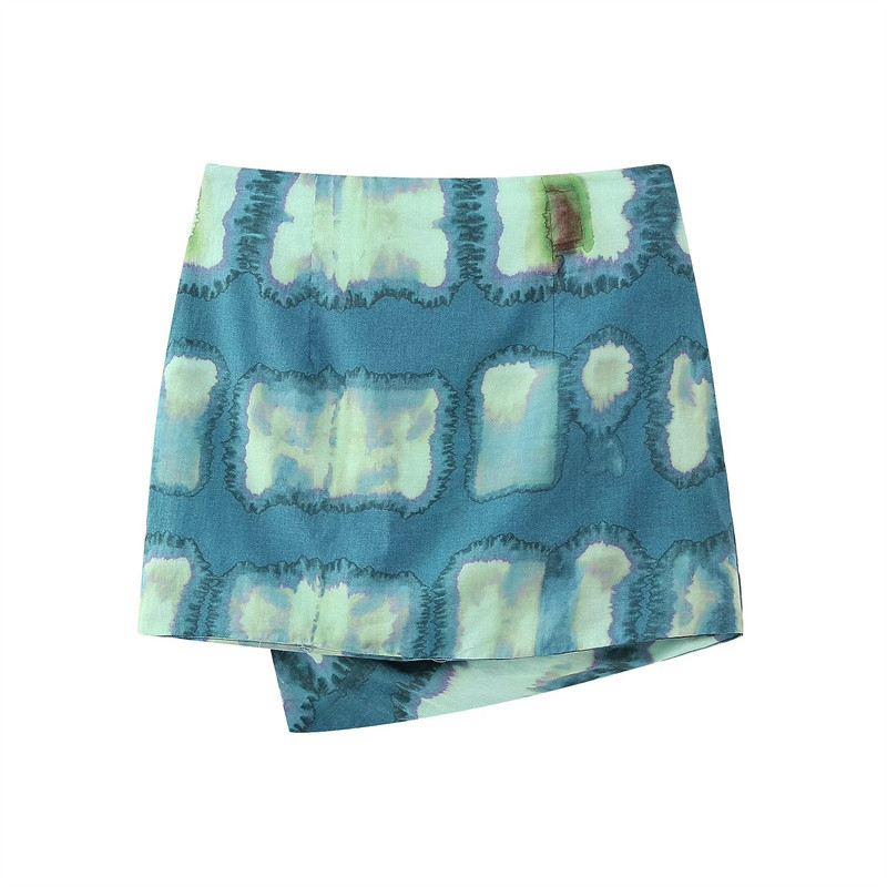 2023 m. nauji moteriški marginti apvynioti skara, mini pussijonas, vasaros mados High Street, universalūs, seksualūs, ploni trumpi sijonai