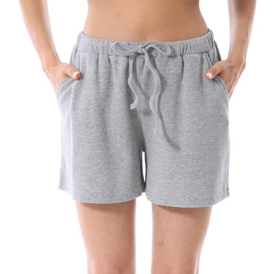 Καλοκαίρι εγκυμοσύνης βαμβακερό σορτς κοιλιάς Φαρδιά Casual Αθλητικά Ρούχα Εγκυμοσύνης Plus Size Έγκυος Παντελόνι Βάφλα Σορτς Παντελόνι