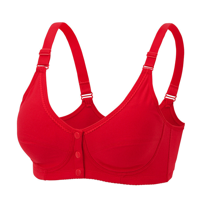 2022, novi čipkasti čipkasti grudnjak s tri gumba u prvom redu bez čeličnog prstena, grudnjak za dojenje, donje rublje za trudnice T04051