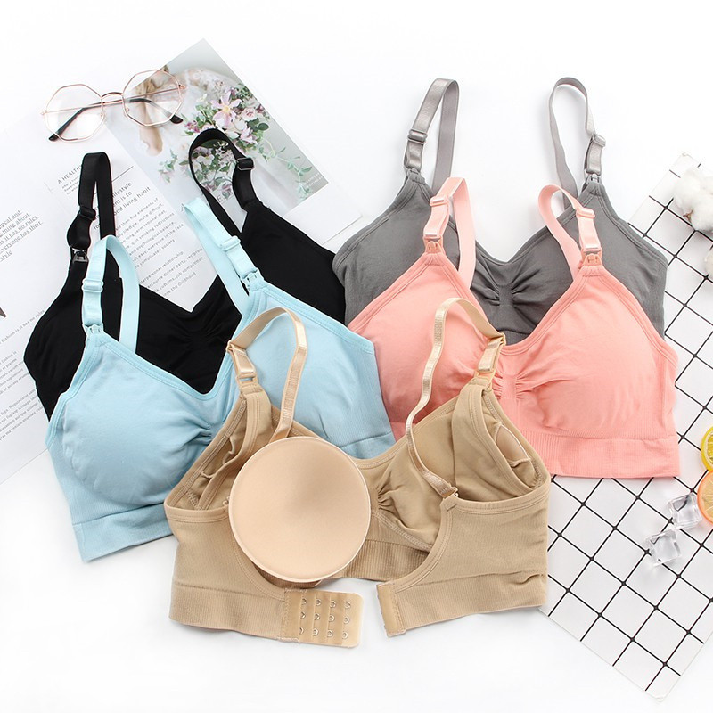 Grudnjak za dojenje trudnice jednostavan za hranjenje bežično prednje otvaranje i skupljanje postporođajno prozračno donje rublje protiv opuštanja