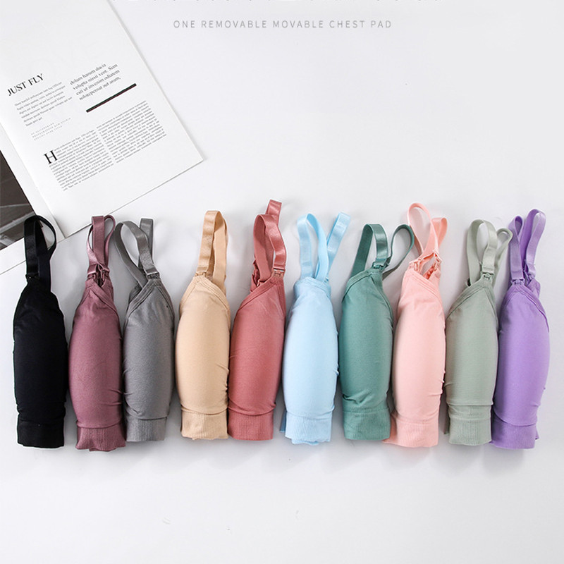 Υψηλής ποιότητας Σουτιέν θηλασμού Plus ρυθμιζόμενου μεγέθους Σουτιέν άντλησης θηλασμού για έγκυες γυναίκες που θηλάζουν Εσώρουχα χωρίς ραφή