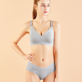 Jauna dizaina Grūtniecības priekšpuse ar aizdares stiepli bez stieples grūtniecēm Ērts krūtis barojošs krūtis sievietēm