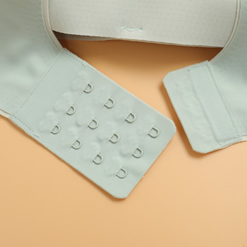 Нов дизайн Сутиен за бременни за бременни с предно затваряне без кабели Удобен дамски сутиен за кърмачки с Push Up