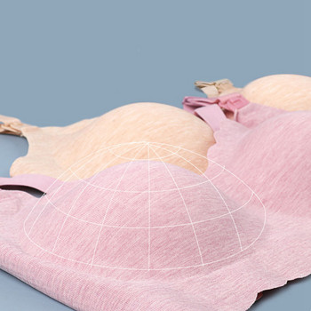 Ултра тънък дамски сутиен за хранене с лазерно рязане Подвижен сутиен с подплатени модални сутиени за кърмене Плюс размер Push Up сутиен за бременни и кърмачки