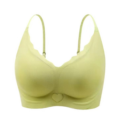 Viršutinė besiūlė seksuali moteriška liemenėlė be ratlankių Minkšta atrama Sportinė graži nugara su fiksuotu kaušeliu moteriški apatiniai