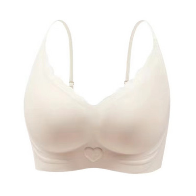 Viršutinė besiūlė seksuali moteriška liemenėlė be ratlankių Minkšta atrama Sportinė graži nugara su fiksuotu kaušeliu moteriški apatiniai