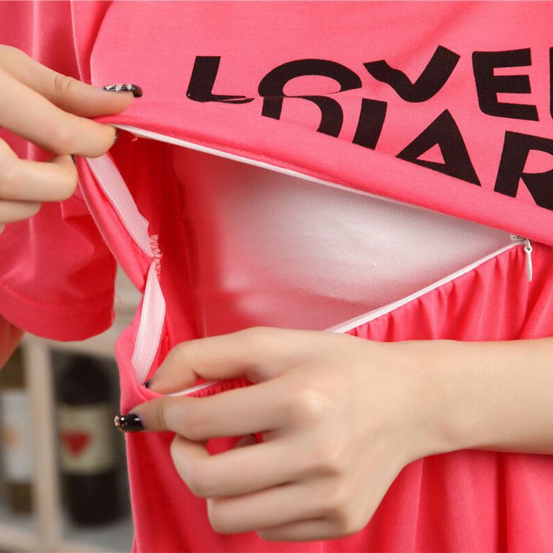 Spavaćica za trudnice, nova ljetna pamučna spavaćica za dojenje, 2022., spavaćica za trudnice, pidžame, odjeća za trudnice, odjeća D0029