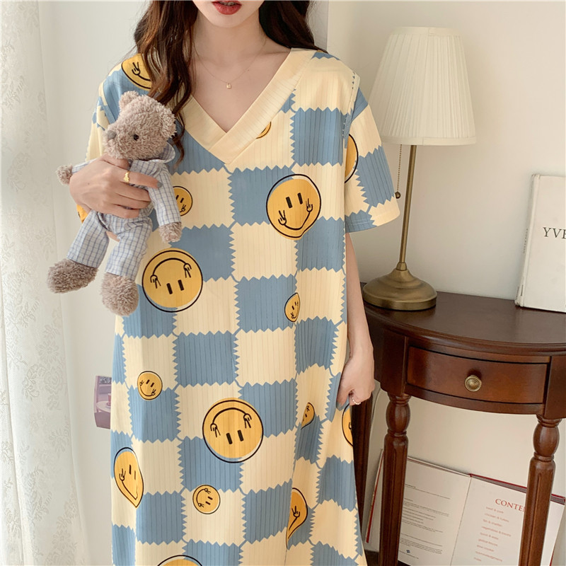 2023-as nyári rövid ujjú kismama-alvás ruha alvó és pihenőruhák anyukáknak Szoptatós ruhák szülés utáni etetéshez