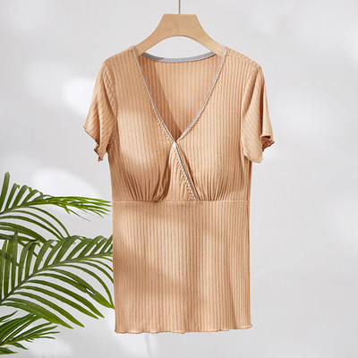 Ljetna nova odjeća za rodilište, pidžame za trudnice, dojilje, gornji dio za dojenje, široka ležerna odjeća za dojenje