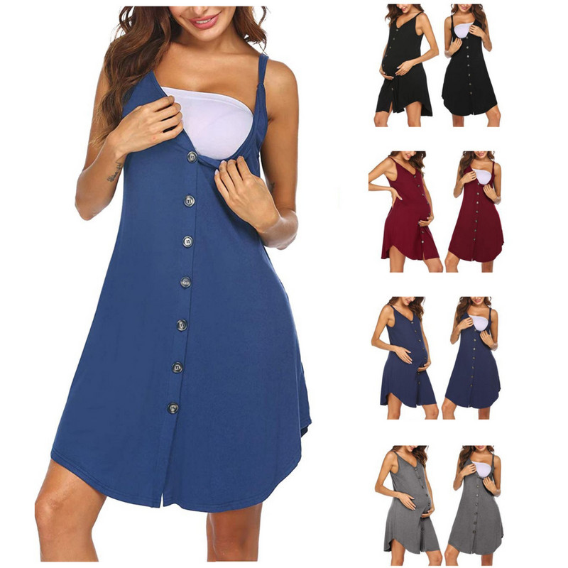 Kismama hálóing női ujjú csíkos ápoló hálóing teljes gombos terhességi fotózás ruha terhességi szükségletek