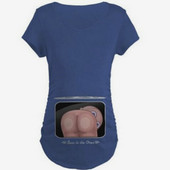 Nyári Terhesség Rajzfilm póló Baba Fing 3D nyomtatás Női Kismama Ruházat Terhes rövid ujjú póló Vicces felső, S-3XL