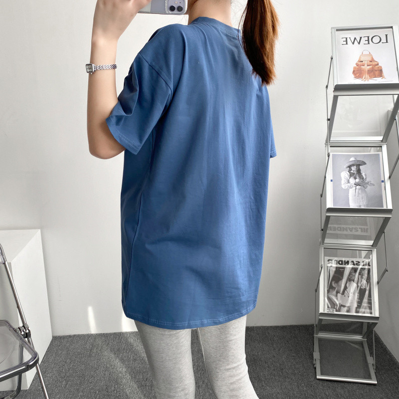 Majice kratkih rukava s printom Stvari za trudnice Ljetna odjeća za dojilje Odjeća za majke 8549F