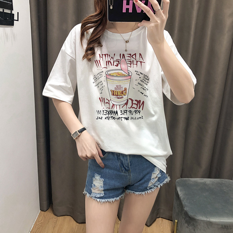 Vruća rasprodaja tiskanih uzoraka za trudnice, ljetne ženske majice s kratkim rukavima, trudnička odjeća 3929P