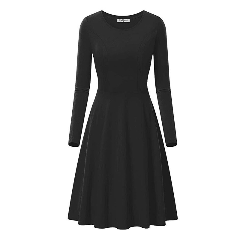 Nove haljine za trudnice, dugih rukava, jednobojna odjeća za dojenje, haljina za trudnice za dojenje