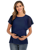 Női kismama póló rövid ujjú pólók Nyári ruhák terhes nőknek szoptatós szexi szoptatós felsőruhák