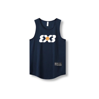 Laisvos vyrų bėgimo liemenės 2023 m. lauko gatvės krepšinio sporto salė be rankovių marškinėliai su raidėmis greitai išdžiūsta kūno rengyba