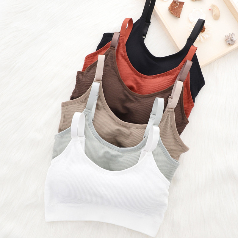 Légáteresztő párnázott sportmelltartó felső női, varrat nélküli Push Up Yoga melltartó, levehető U Back Sport alsónemű Crop Top melltartó