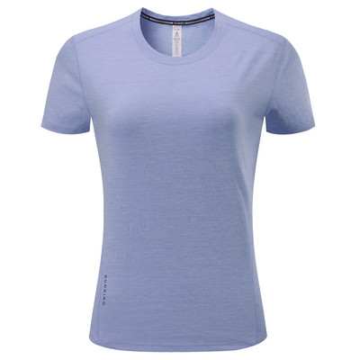 Joga kratkih rukava s ispisom slova Ženske sportske majice u teretani Brzo sušeće majice Trčanje Jogging Prozračna odjeća za sport Ženske majice za vježbanje