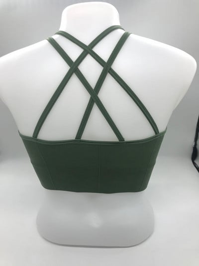 New Beauty Back Sportmelltartó Női Ütésálló Szexi Légáteresztő Athletic Fitness Futó Tornatermi Mellény Sportruházat Crop Push Up Top