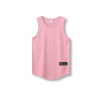 Laisvos vyrų bėgimo liemenės 2022 m. lauko gatvės krepšinio sporto salė be rankovių kvėpuojantys marškinėliai Quick Dry Fitness kultūrizmo sportui