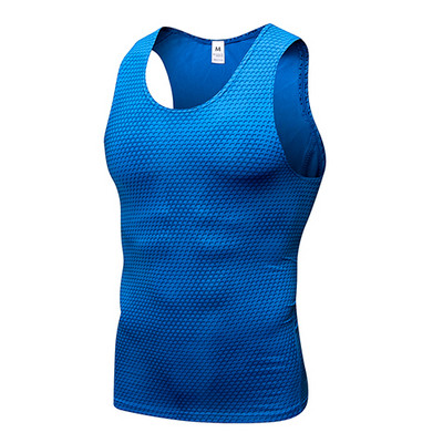 2020 m. kompresinės kūno rengybos pėdkelnės, viršutinės vyriškos pėdkelnės, greitai išdžiovinamos be rankovių, sporto salės drabužiai, treniruotės Bėgimo liemenė, sportiniai marškinėliai vyrams