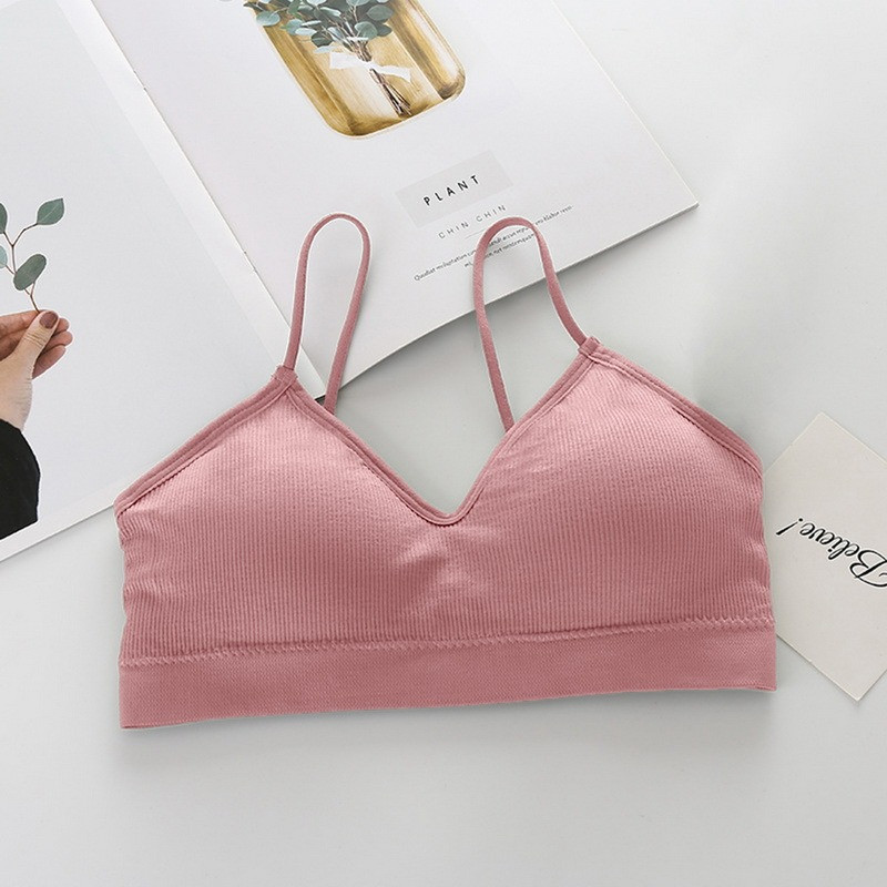 SFIT Памучни спортни сутиени Топ Дамски Push Up Плътен спортен сутиен Спортен сутиен за джогинг Момиче Бельо Фитнес Бягане Йога Спортни горнища