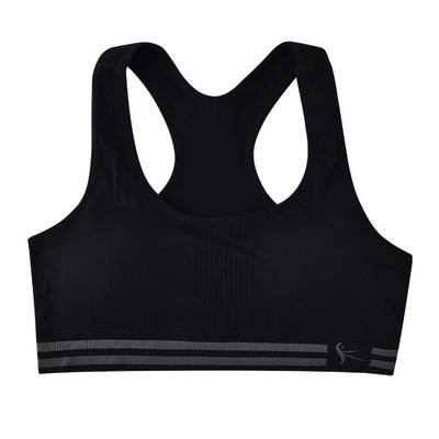 M-XL női sportmelltartó, izzadságelnyelő Push Up jóga melltartó futómellény női pamut alátét Fitness edzőterem gyakorlat varrat nélküli melltartó Crop Top