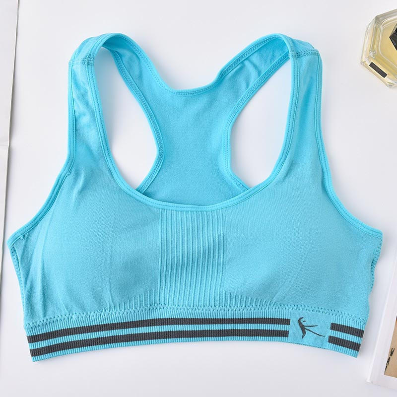 M-XL női sportmelltartó, izzadságelnyelő Push Up jóga melltartó futómellény női pamut alátét Fitness edzőterem gyakorlat varrat nélküli melltartó Crop Top
