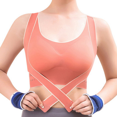 Profesionalni sportski grudnjak Crop Top joga prsluk Bešavni sportski ženski grudnjak za trčanje otporan na udarce protiv opuštanja leđa Fitness grudnjak
