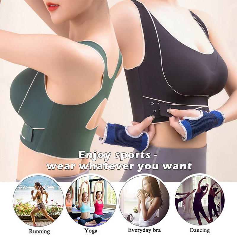 Profesionalni sportski grudnjak Crop Top joga prsluk Bešavni sportski ženski grudnjak za trčanje otporan na udarce protiv opuštanja leđa Fitness grudnjak