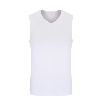 Férfi futómellény edzőtermi ujjatlan ing nyári karcsú férfi sportmellény felső új edzés kosárlabda Fitness edzés férfi szinglet