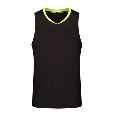 Férfi futómellény edzőtermi ujjatlan ing nyári karcsú férfi sportmellény felső új edzés kosárlabda Fitness edzés férfi szinglet