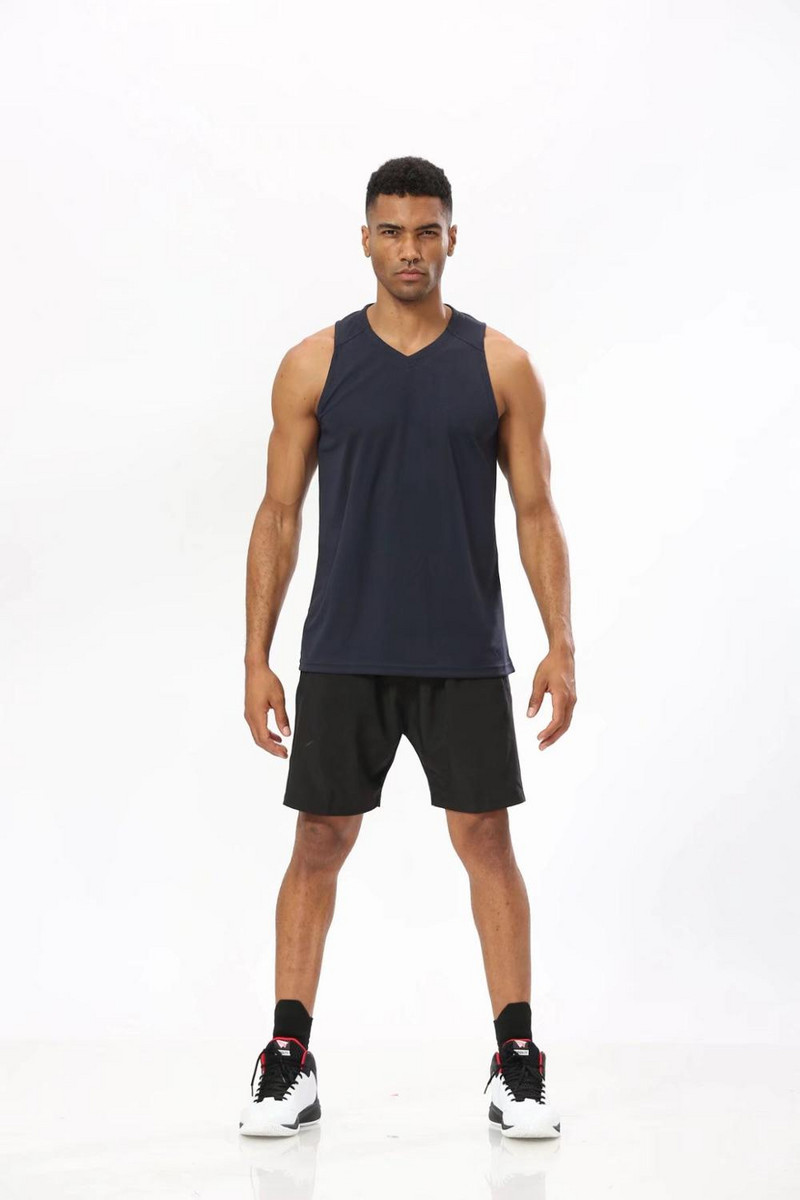 Férfi futómellény edzőtermi ujjatlan ing nyári karcsú férfi sportmellény felső új edzés kosárlabda Fitness edzés férfi szinglet