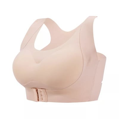 Ženski sportski grudnjaci za žene Push up grudnjak Korektor držanja Bralette zatvaranje sprijeda Žensko donje rublje Gornji gornji dijelovi s križnim leđima Ženski grudnjak