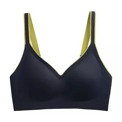 Női sportmelltartó Sport felső vezetékes melltartó Seamless Push Up fehérnemű Sport melltartó Crop Fitness Gym ing Sportruházat Yoga BH