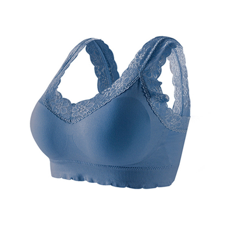 Αθλητικό σουτιέν Εσώρουχα Γυναικεία Brassiere Sport Femme Unwired Bra Top For Fitness Αθλητικά Μπλουζάκια Γυναικεία Γυμναστική Yoga Top Pure Color Lace