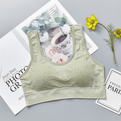 Sportisks krūšturis sievietei liela izmēra bezšuvju augšdaļas sieviešu fitnesa krūšturi, sporta zāle, skriešanas joga, modes apakšveļa bez vadiem.